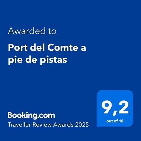 Chalet Port Del Comte A Pie De Pistas